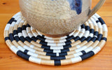Hand Woven Trivet (9")