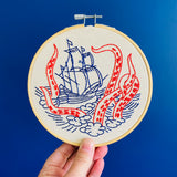 Embroidery Kit - Nautical