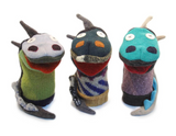 Upcycled Wool Hand Puppet