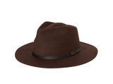 Felted Wool Goodwin Wide Brim Hat (Unisex)