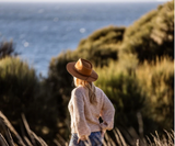 Felted Wool Alice Wide Brim Fedora (Womens)