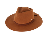 Felted Wool Alice Wide Brim Fedora (Womens)