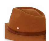 Felted Wool Alice Wide Brim Fedora (Womens)