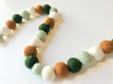 Felt Ball Garland (6’)