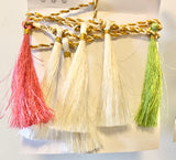 Tassel Natural Fibre Garland (6’)