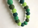 Felt Ball Garland (6’)