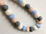 Felt Ball Garland (6’)