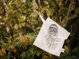 Organic Cotton Waterproof Zip Bag