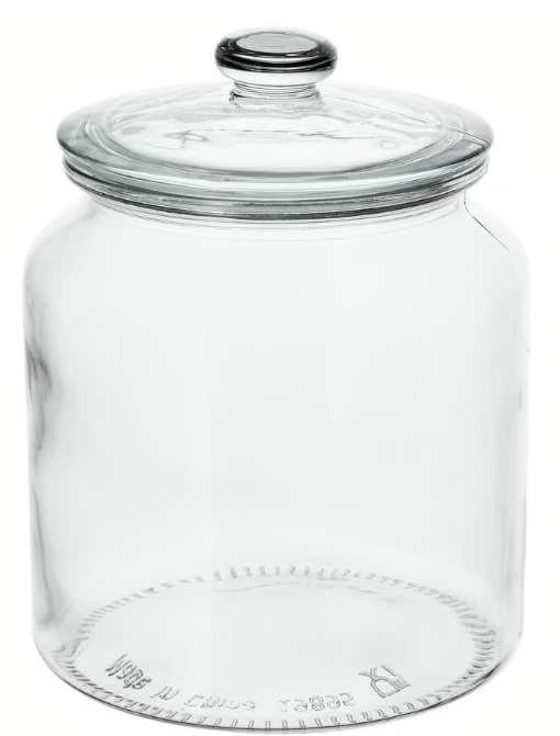 Glass Canister Jar