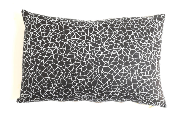 Screen Printed Linen/Cotton Pillow