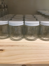 Load image into Gallery viewer, Clear Glass Jar with Metal Lid