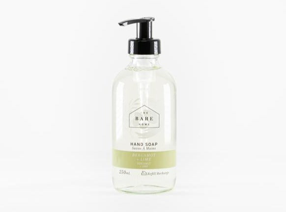 Bergamot + Lime Refillable Hand Soap (250ml)