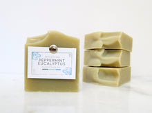 Load image into Gallery viewer, Peppermint Eucalyptus Soap Bar
