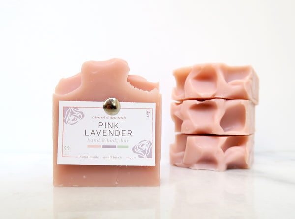 Pink Lavender Soap Bar