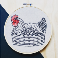Embroidery Kit - Henny Penny