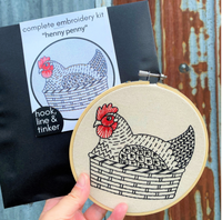 Embroidery Kit - Henny Penny