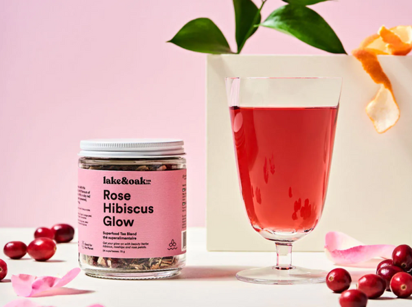 Rose Hibiscus Glow Superfood Tea Blend