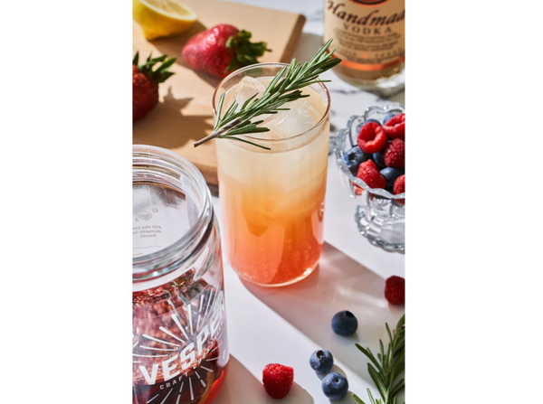 Aromatic Rosemary Cocktail Jar