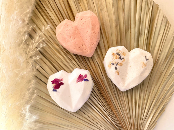 Geo Heart Bath Bomb