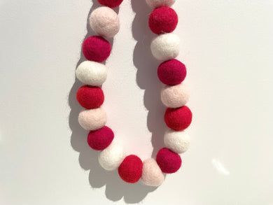 Felt Ball Garland (6’)