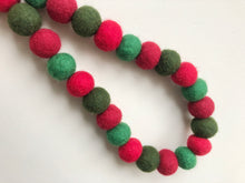Load image into Gallery viewer, Felt Ball Garland (6’)
