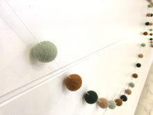 Load image into Gallery viewer, Felt Ball Garland (6’)