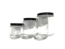 Load image into Gallery viewer, Clear Glass Jar with Metal Lid