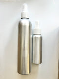 2.7oz Aluminum Bottle with Spray Mister Cap