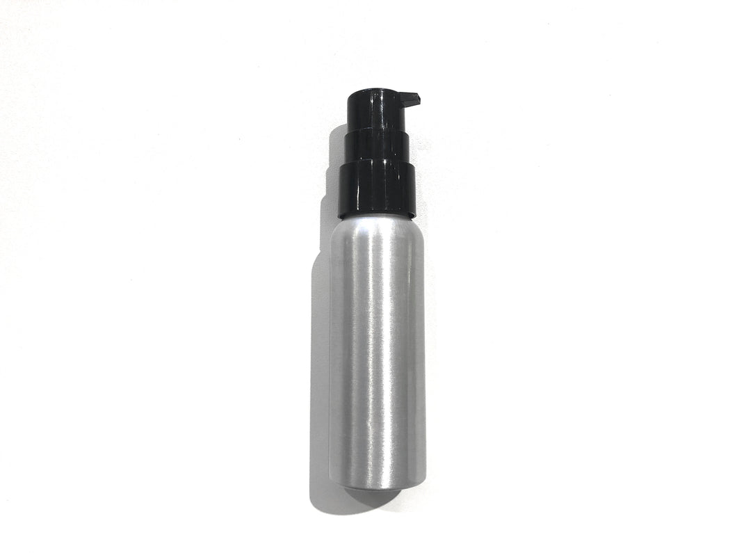 2.7oz Aluminum Bottle with Treatment Pump Cap