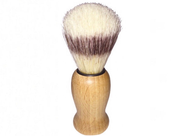 Light Wood Shaving Brush