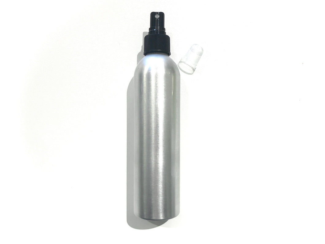 8.5oz Aluminum Bottle with Spray Mister Cap